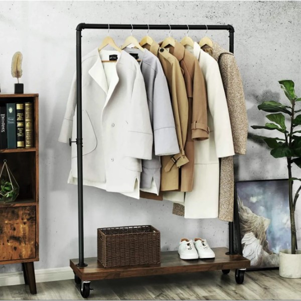 Стійка-вішалка для одягу та взуття Leobert Vintage у стилі Loft