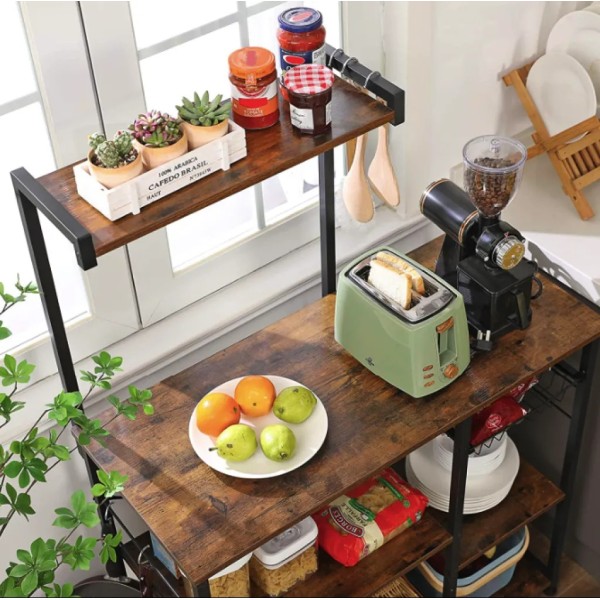 Стелаж кухонний Leobert Supretto з місцем для мікрохвильової печі в стилі Loft