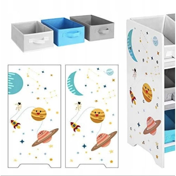 Органайзер для іграшок Leobert Boiro з висувними ящиками