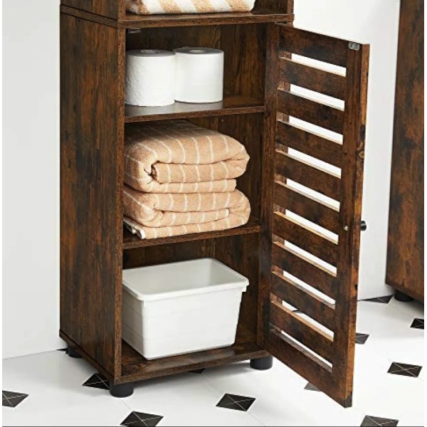 Пенал-шафа Leobert Vanessa для ванни підлогова в стилі Loft