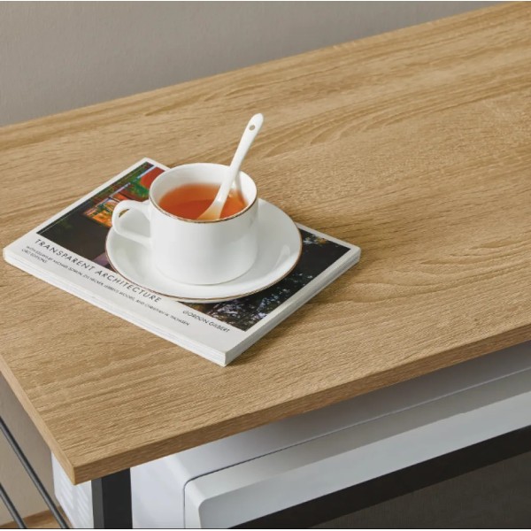 Стелаж Leobert Dash на колесах в стилі Loft натуральний