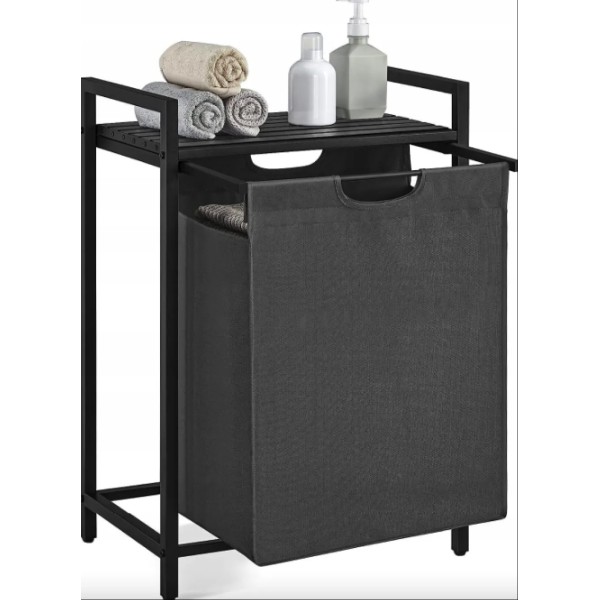 Кошик для білизни Leobert Napoli 65 л в стилі Loft сірий