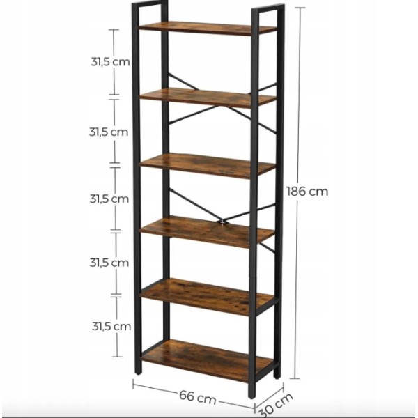 Стелаж Leobert Zanzara в стилі Loft