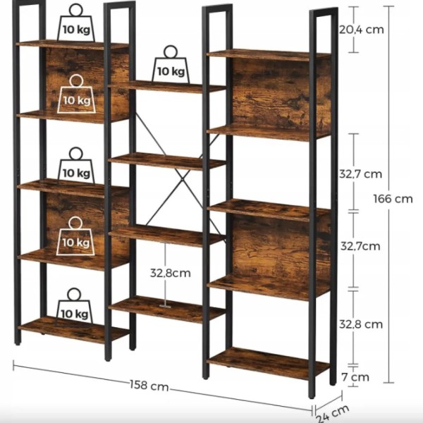 Стелаж Leobert Trust в стилі Loft
