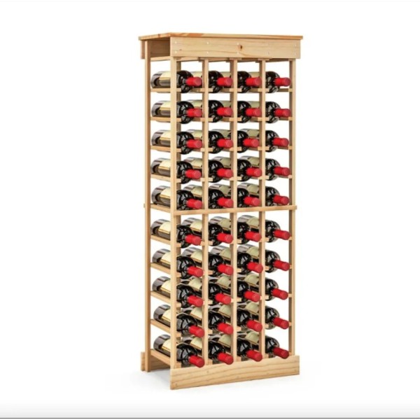 Винний стелаж Costway Vevor модульний 40 пляшок