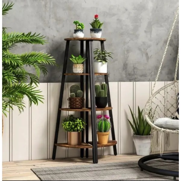 Етажерка Costway Leo кутова в стилі Loft