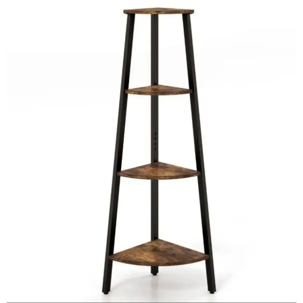 Етажерка Costway Leo кутова в стилі Loft