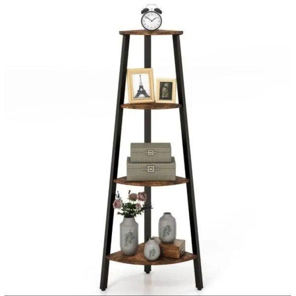 Етажерка Costway Leo кутова в стилі Loft