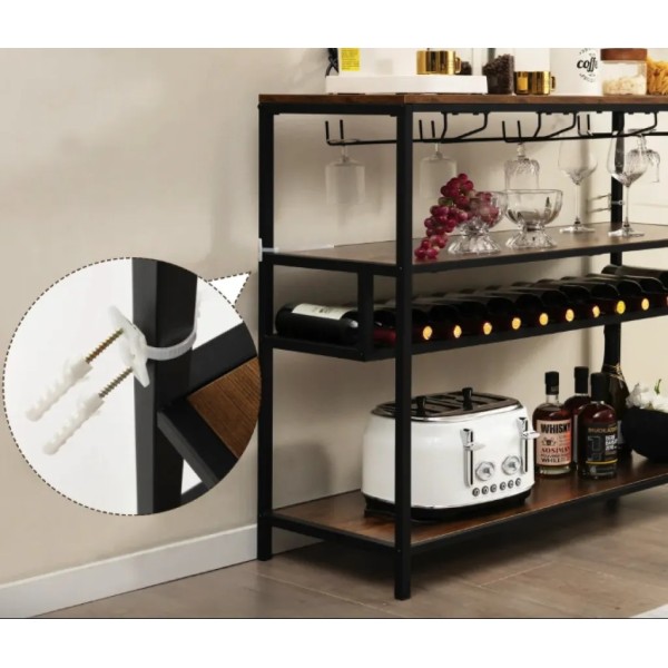 Стіл для кухні Costway Alfred фуршетний в стилі Loft