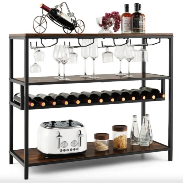 Стіл для кухні Costway Alfred фуршетний в стилі Loft