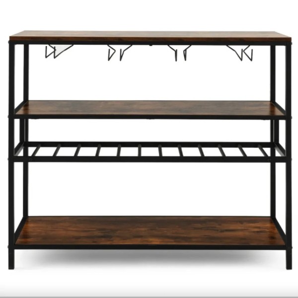 Стіл для кухні Costway Alfred фуршетний в стилі Loft