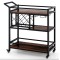 Стелаж Costway Carrito - кухонний візок з баром в стилі Loft