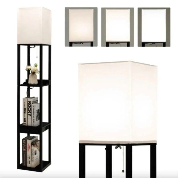 Підлогова лампа Costway Alampia торшер з шухлядою