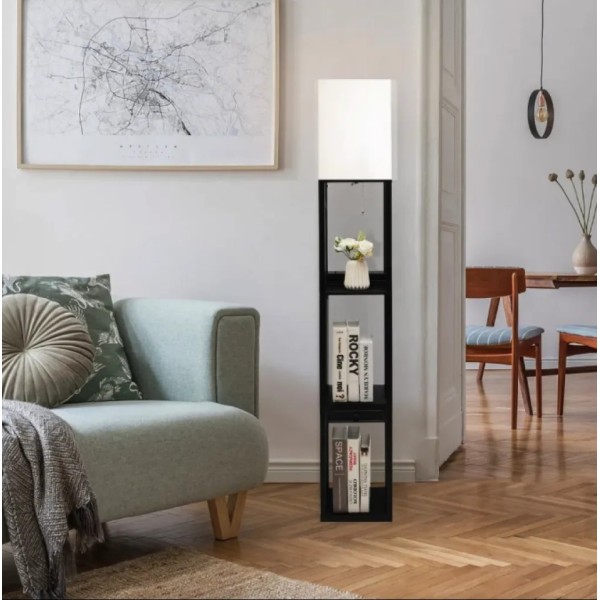 Підлогова лампа Costway Alampia торшер з шухлядою