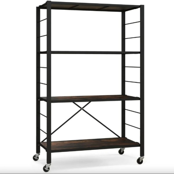 Стелаж Costway Scooby складаний в стилі Loft