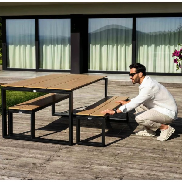 Садова лавка (на цвинтар) Di Volio Pisa 160см бежева