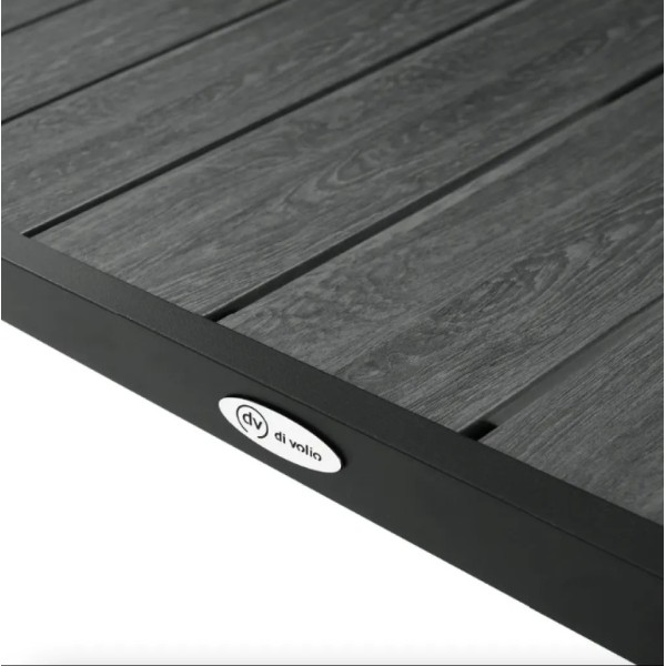 Стіл Di Volio Pesaro 90см сірий