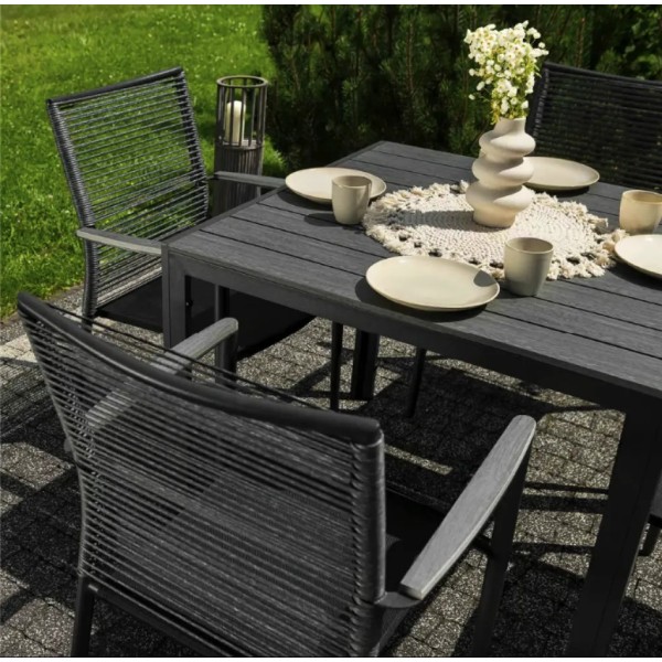 Стіл Di Volio Pesaro 90см сірий