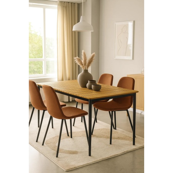 Стіл Di Volio Nardo 150см бежевий