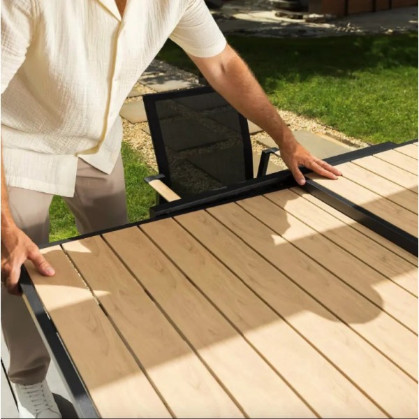 Стіл Di Volio Comlo розсувний бежевий