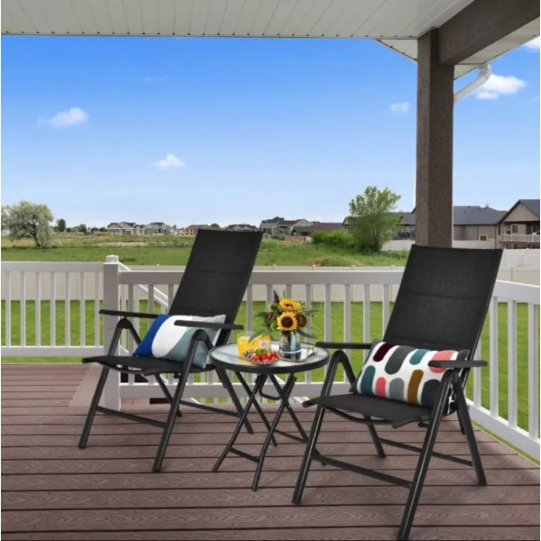 Садовий стіл Costway Sigma X-подібна конструкція