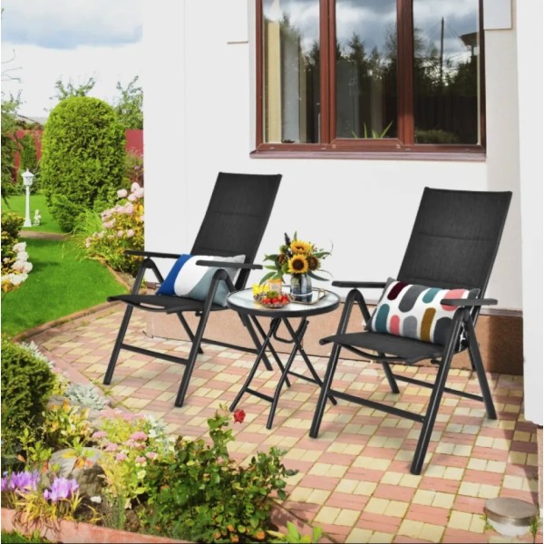 Садовий стіл Costway Sigma X-подібна конструкція