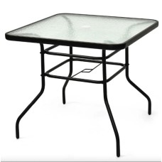 Садовий стіл Costway Jupiter скляний