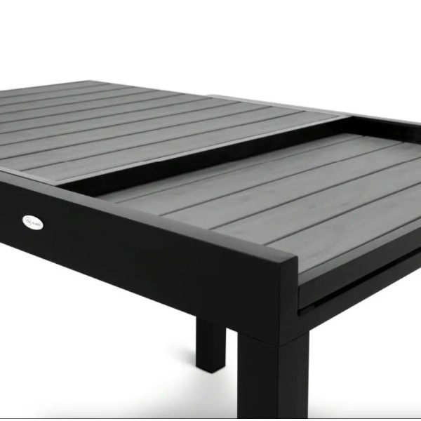 Стіл Di Volio Comlo розсувний сірий