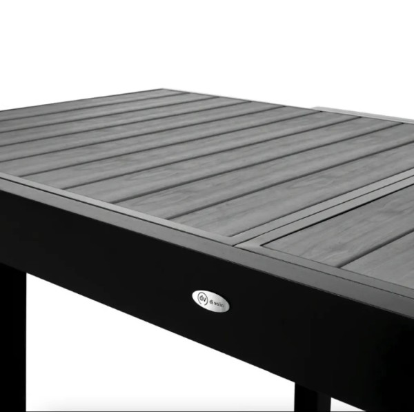 Стіл Di Volio Comlo розсувний сірий