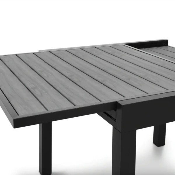 Стіл Di Volio Comlo розсувний сірий