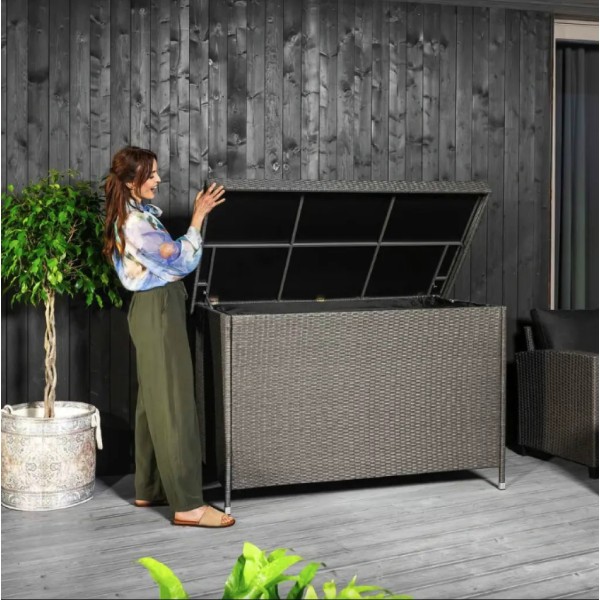 Скриня садова для зберігання Di Volio Varise 740 L сіра