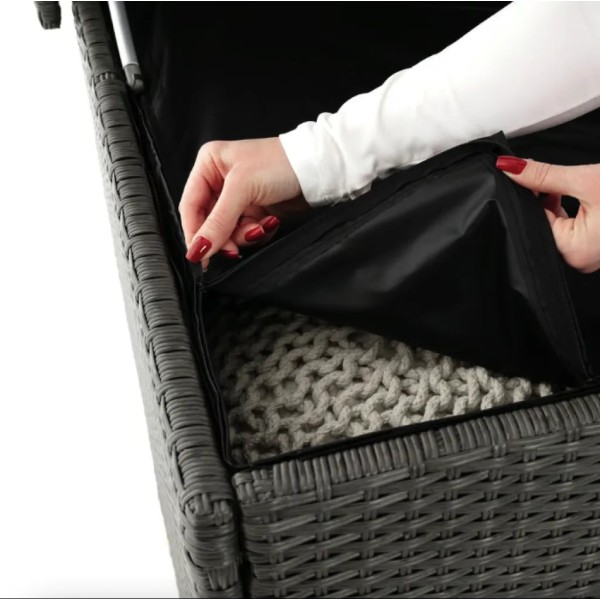 Скриня садова для зберігання Di Volio Varise 740 L сіра