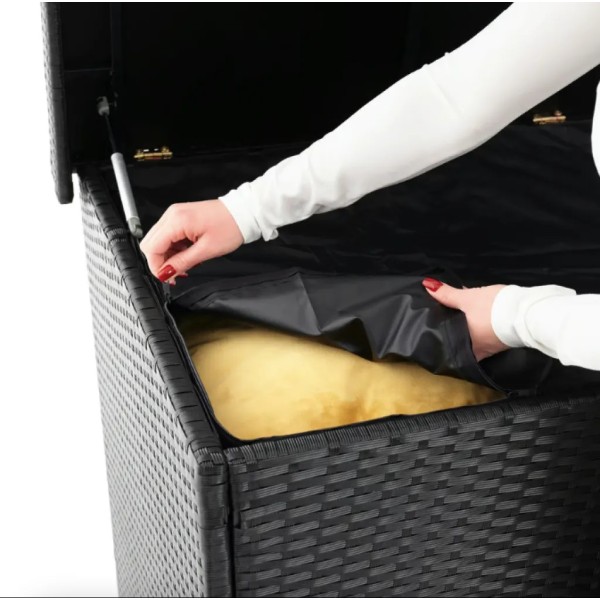 Скриня садова для зберігання Di Volio Varise 740 L чорна