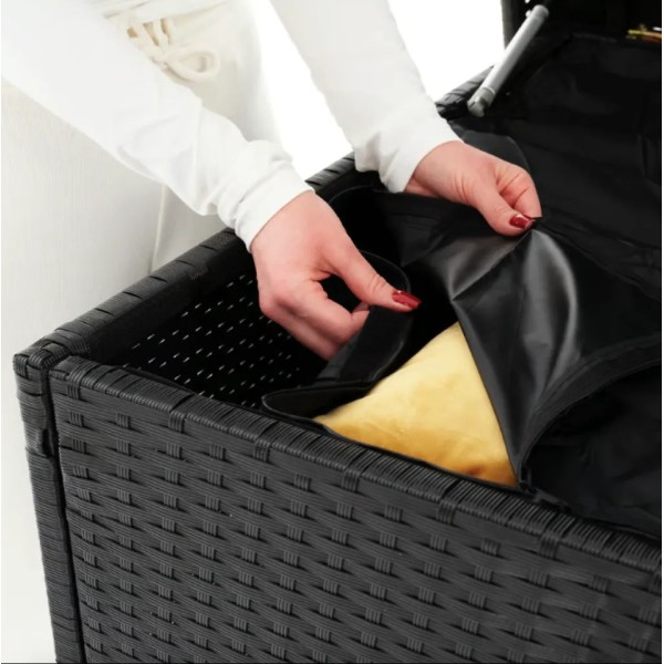 Скриня садова для зберігання Di Volio Varise 740 L чорна