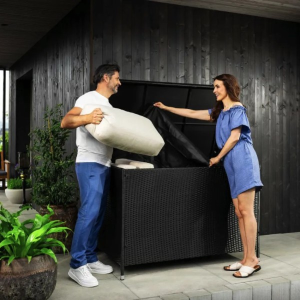 Скриня садова для зберігання Di Volio Varise 740 L чорна