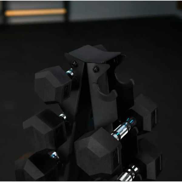 Стійка-піраміда для зберігання 5 пар гантелей Trex Sport TX-055DR