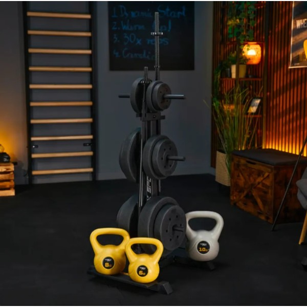 Стійка для дисків та грифів Trex Sport TX-065WR з полицями