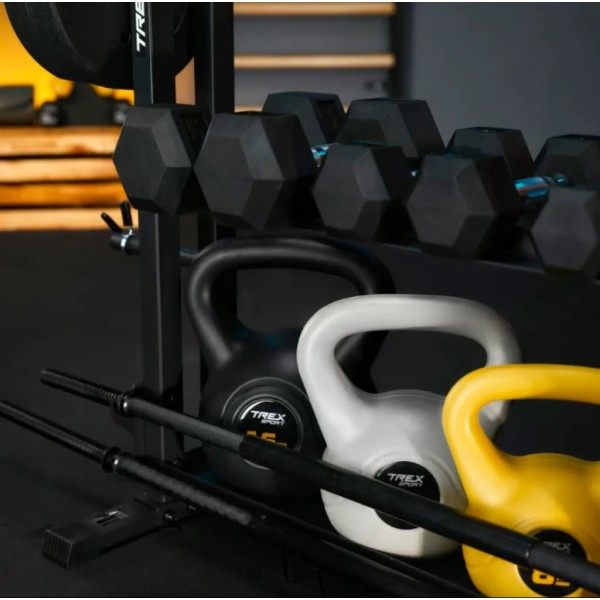 Стійка 3-рівнева для гантелей, грифів та гирь Trex Sport TX-075DR