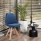 Стілець Saida Jumi у скандинавському стилі з дерев'яними ніжками синій