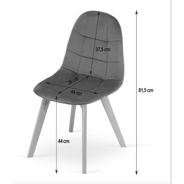 Крісло Leobert Bora оксамитове бежеве