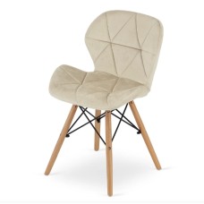 Крісло Leobert Lago екошкіра бежеве