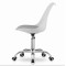 Офісне крісло Leobert Alba біло-сіре
