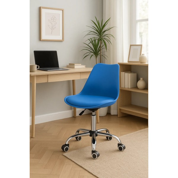 Офісне крісло Leobert Alba синє