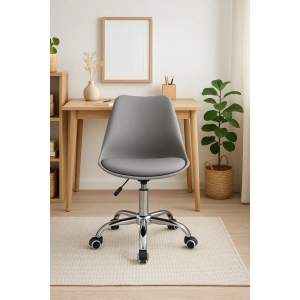 Офісне крісло Leobert Alba сіре