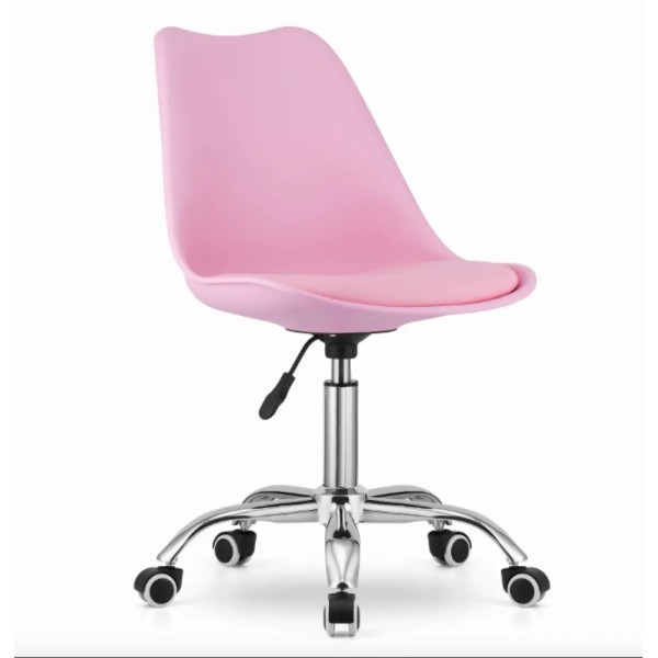 Офісне крісло Leobert Alba рожеве