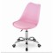 Офісне крісло Leobert Alba рожеве
