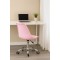 Офісне крісло Leobert Alba рожеве