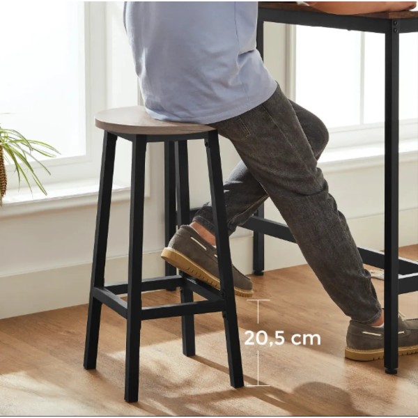 Барний стілець Leobert Halmar 2 штуки в стилі Loft