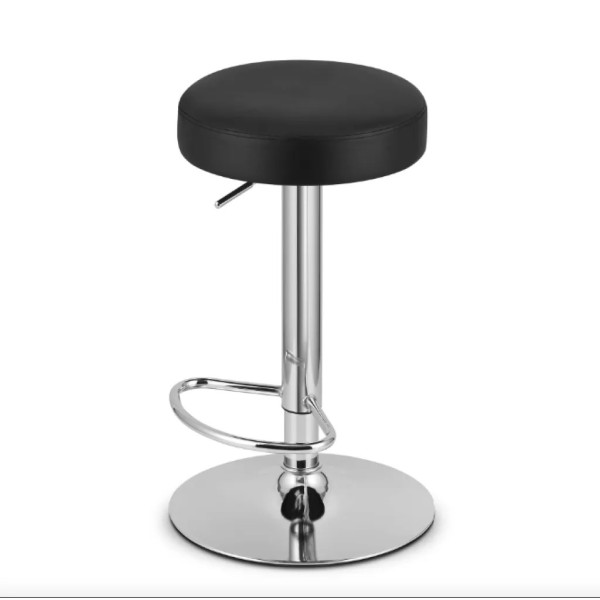 Барний стілець Leobert Rojst з м'яким круглим сидінням