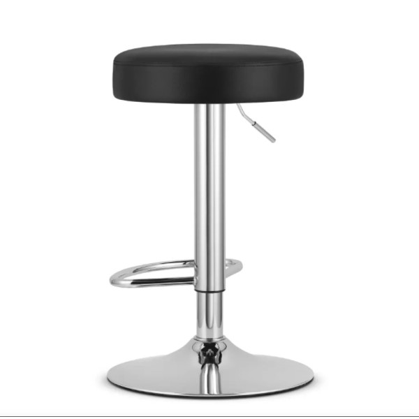 Барний стілець Leobert Rojst з м'яким круглим сидінням